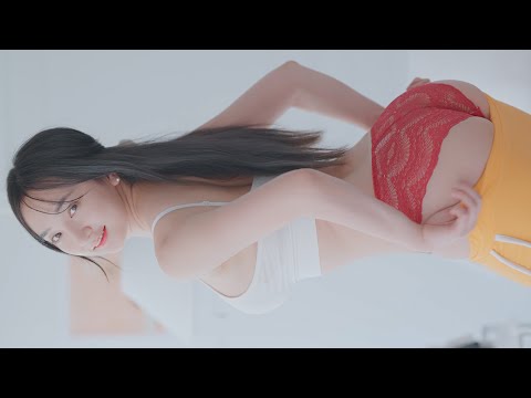 (4K 세로룩북) 꽉끼는 브루마 Ai 실사 룩북 💛 란제리 여친룩 룩북 lingerie try on 언더웨어 룩북 직캠 bikini Underwear LOOKBOOK 꽃송 룩북