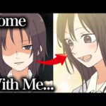 【Manga】A cool girl (the leader in school) likes me and takes me to places where we can…