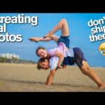 RECREATING VIRAL COUPLE'S PHOTOS Acrobat vs Gymnast